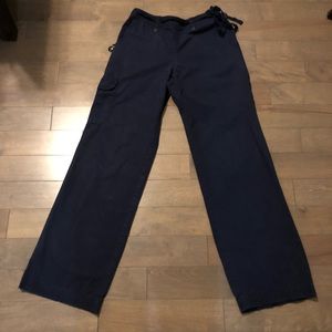 Laura Ashley Navy Scrub Pants